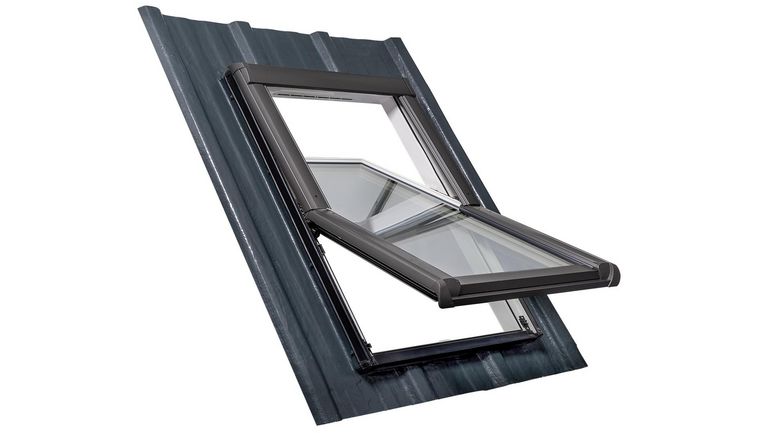 Profiled window inbouw met Designo dakraam